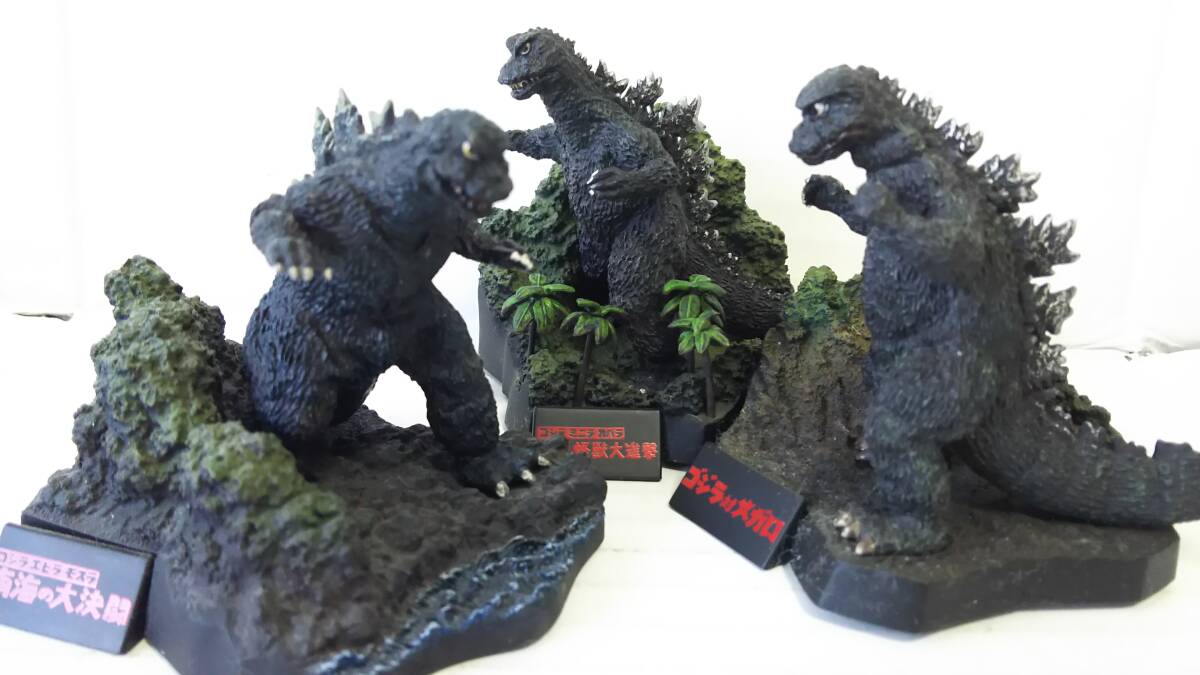 ゴジラ全集Final ジオラマフィギュア全8種セット（別カラーVer.1種含む