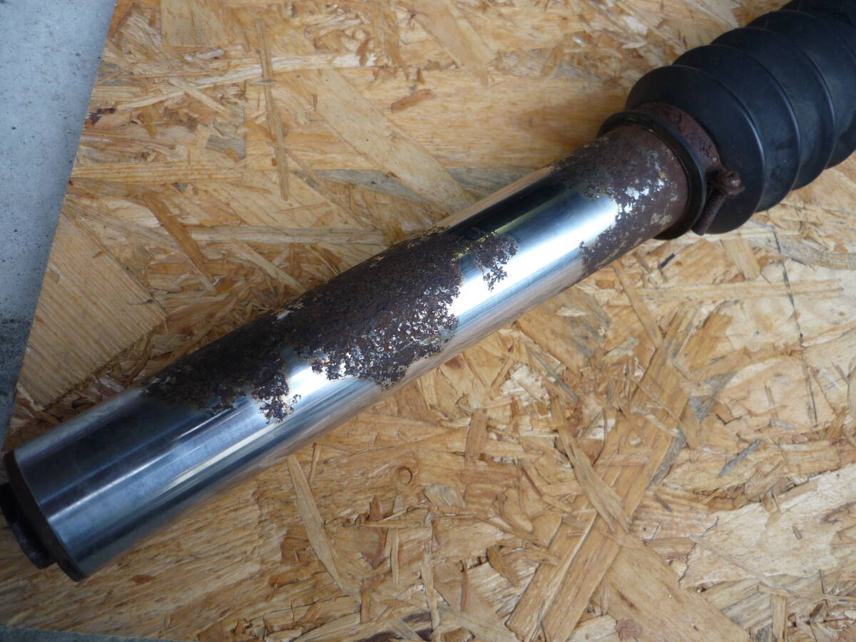 YAMAHA TW225 純正フロントフォーク　DG09J_9