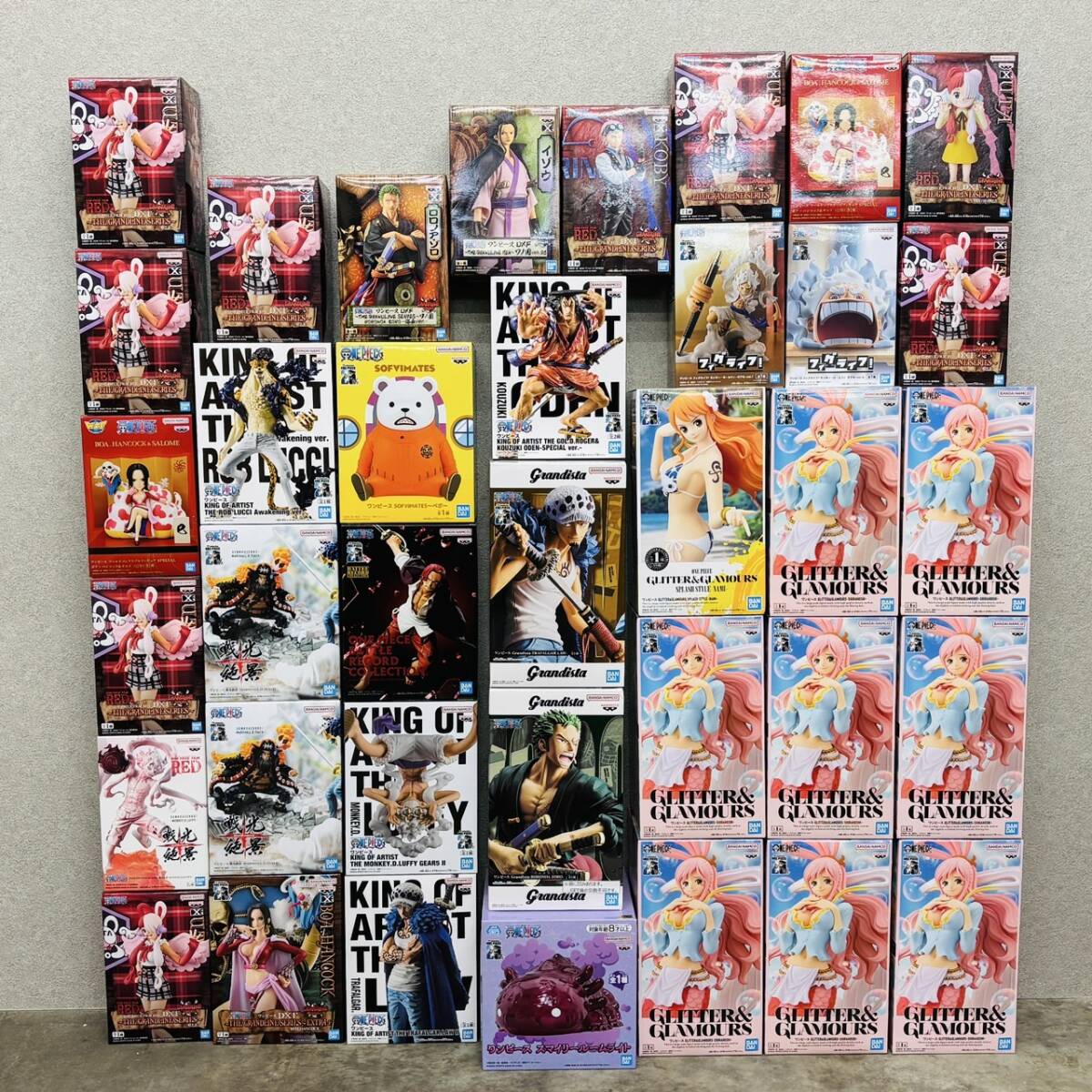 ワンピース フィギュア まとめ売り 37体 未開封 未開封】 ワンピース プライズ フィギュア まとめ 37体 セット D