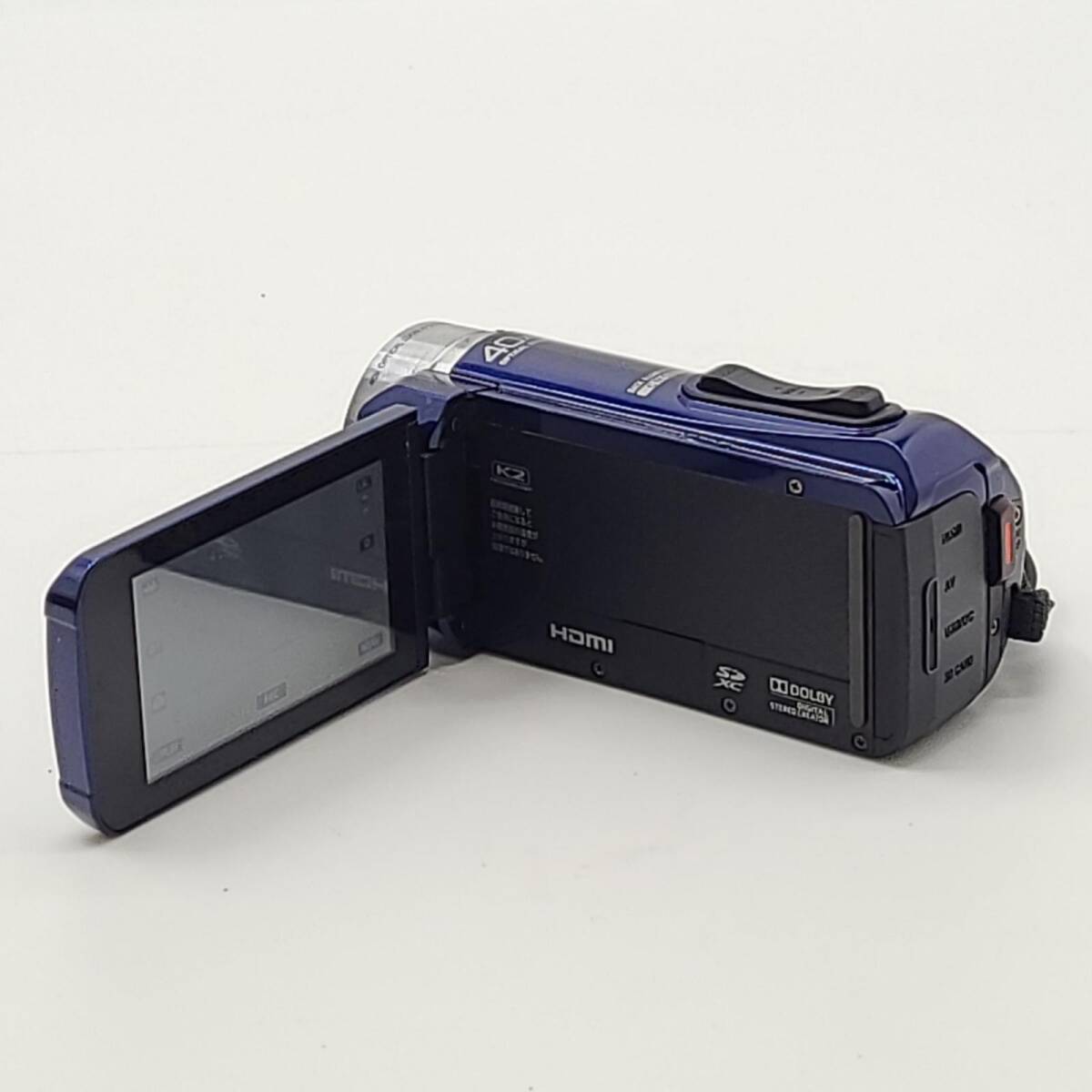 JVC ビクター ビデオカメラ GZ-B800 ブルー 公式通販