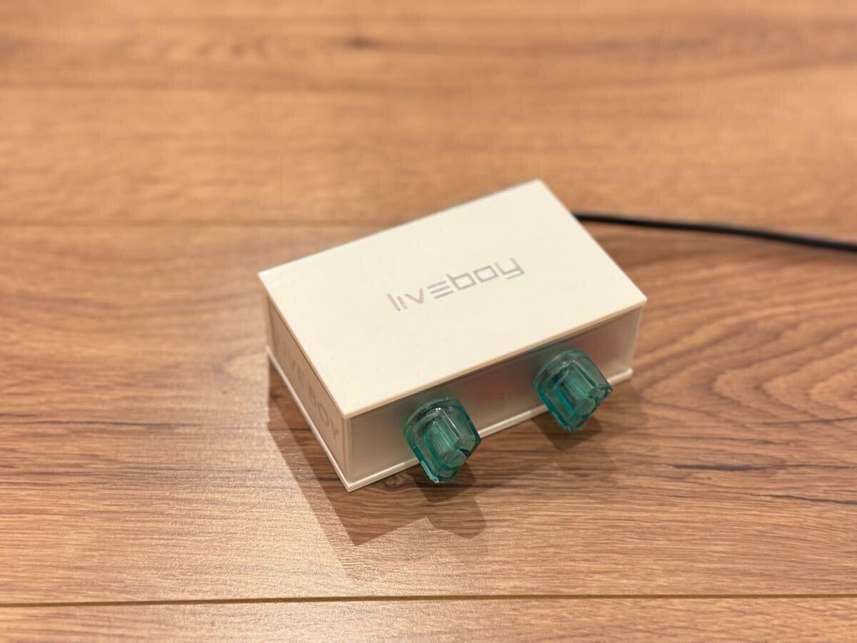 LIVEBOY V3 silent】[Bluetooth] ICEBLUE Y—ユニット バイブラソニック