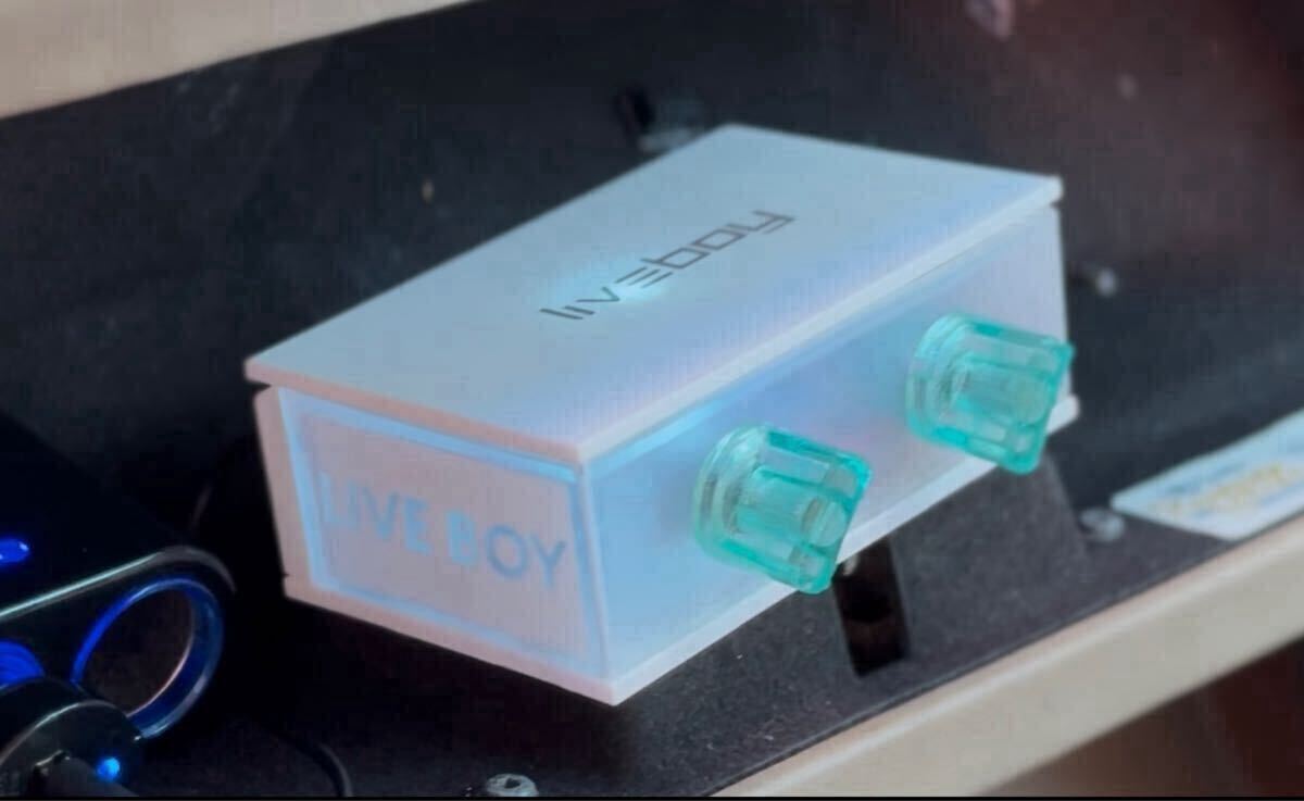 LIVEBOY V3 silent】[Bluetooth] ICEBLUE Y—ユニット バイブラソニック