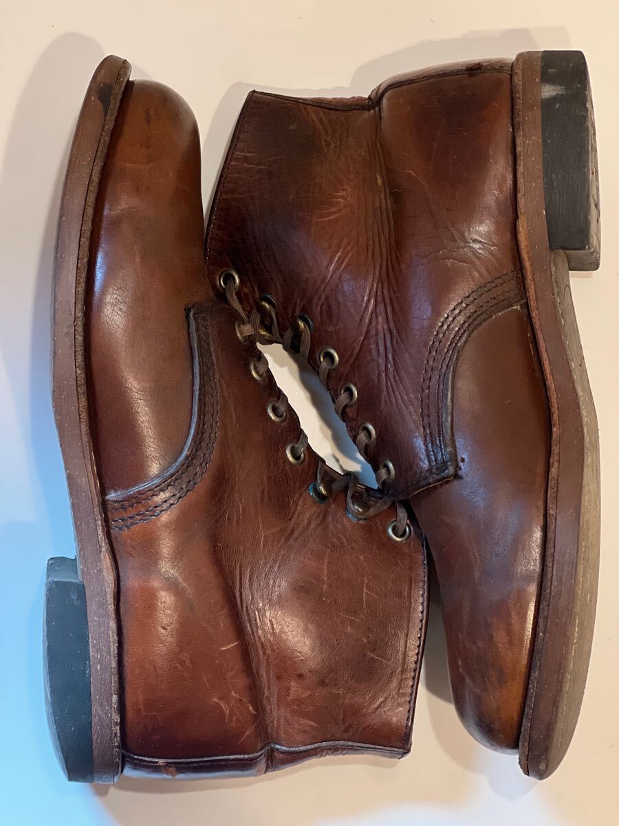 【美品】  Thorogood / ソログッド | × bpr BEAMS USA製 レザー レースアップ ワークブーツ | 8 1/2 | ダークブラウン | メンズ ☆USA製☆Thorogood×BEAMS☆ソログッド×ビームス☆ワークブーツ