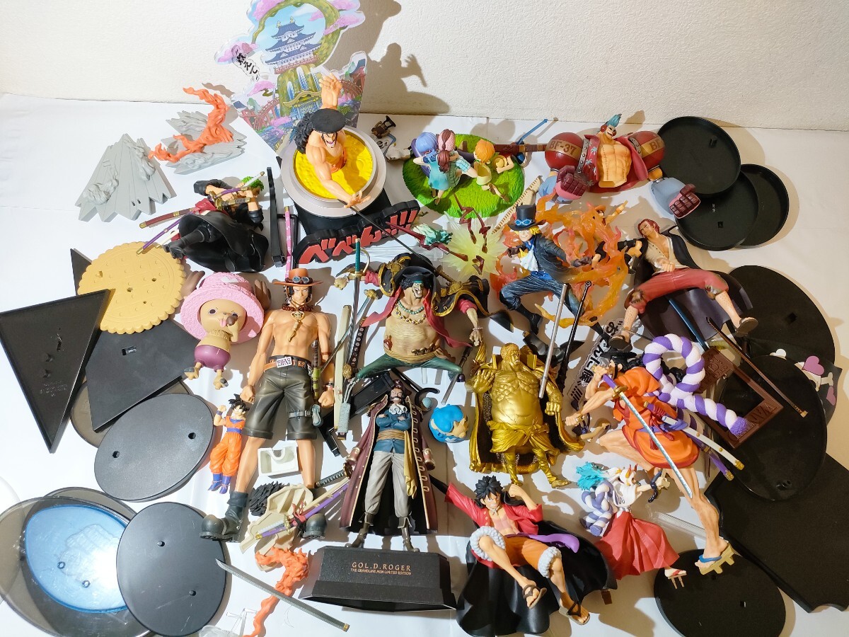 ワンピース フィギュア 30体まとめ売り(一番くじ、POP、グラメン等) ☆ 一番くじ msp 造形王頂上決戦 grandline men グラメン 匠ノ系譜 戦