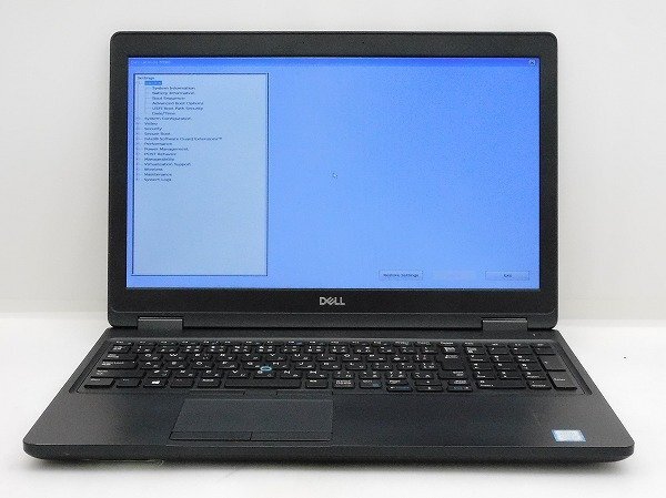 【1円スタート】DELL Latitude 5590 Core i5 8250U 1.6Ghz 8GB 15.6インチ OSなし BIOSのみ_1