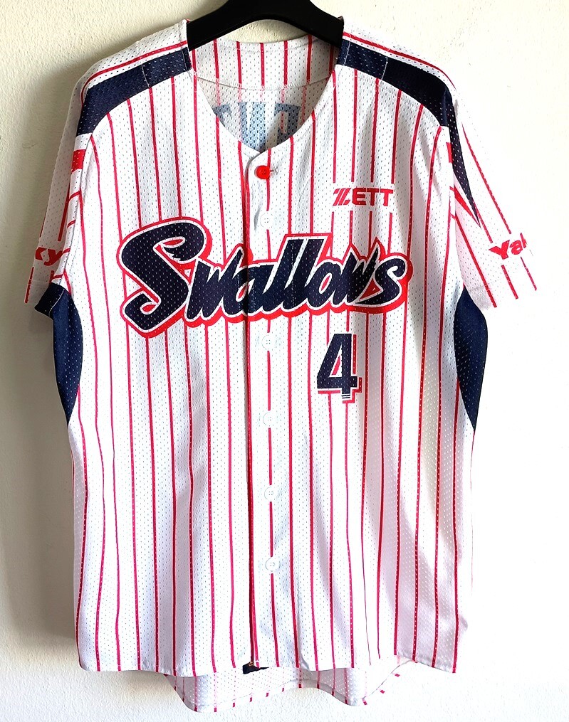 野球 東京ヤクルトスワローズ 4 バレンティン ユニフォーム ZETT ビジター