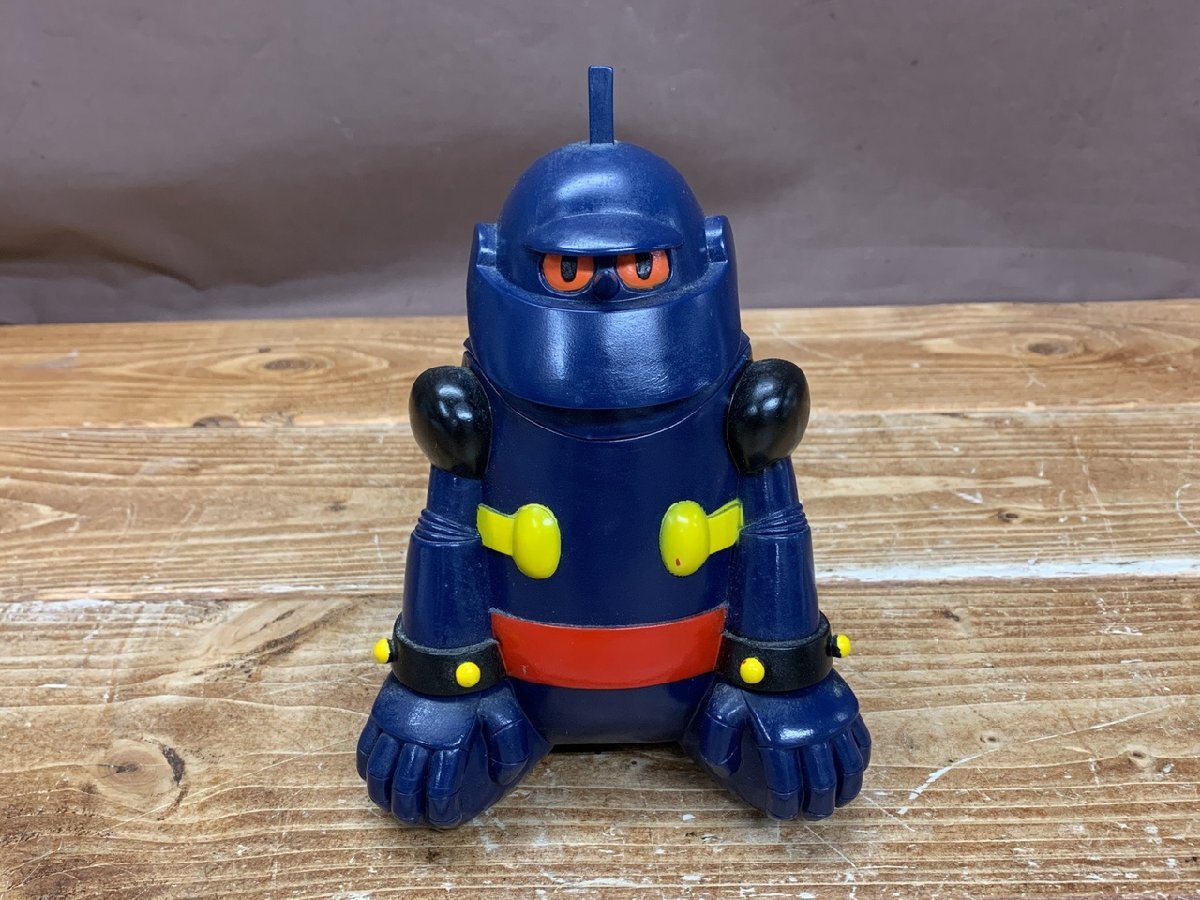 WB-0884】貯金箱 光プロダクション NOSTALGIC HEROES 鉄人28号 ソフビ 