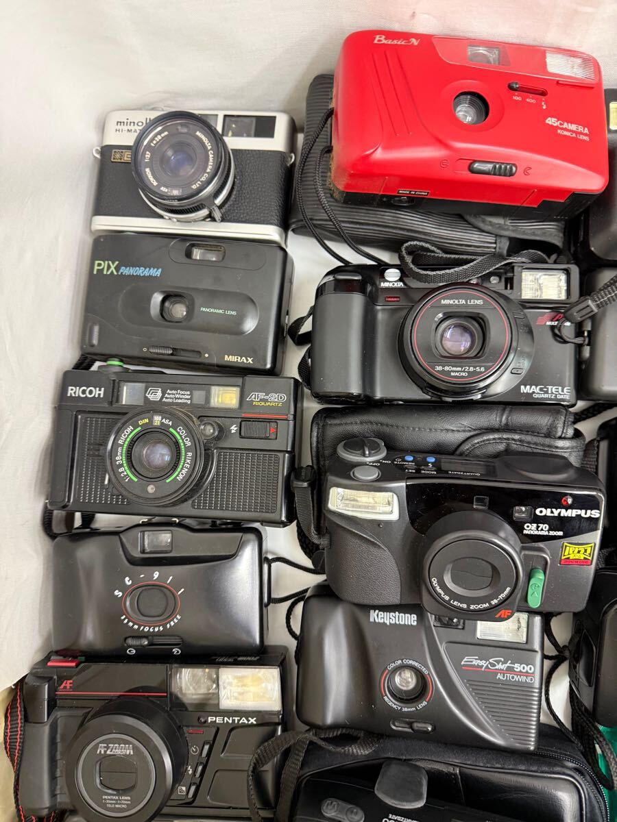 CR☆ フィルムカメラ まとめ 33点 レンズ 2つ 総重量約14kg OLYMPUS