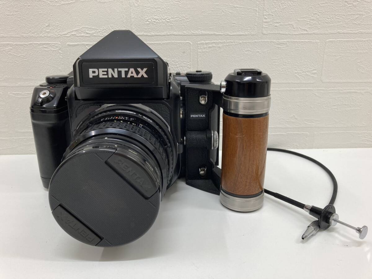 希少・美品】 PENTAX 67II SMC PENTAX 67 F2.4 105mm 中判カメラ