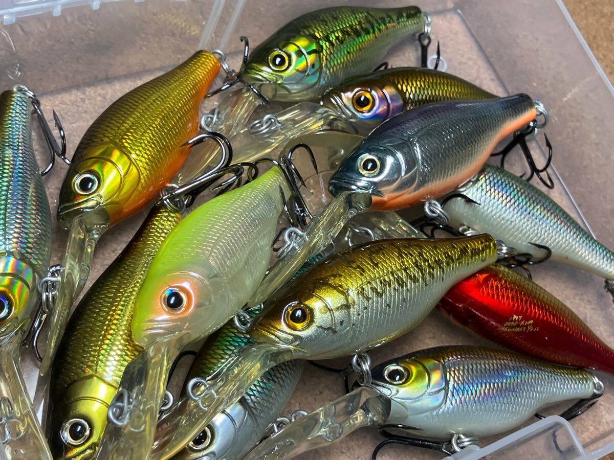 希少】Megabass ルアー メガバス Deep-X 100 ゴシック体含む12点セット