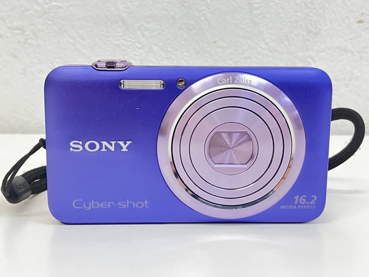 19021 岡612-435 デジカメ SONY DSC-WX7 Cyber-shot ソニー 本体 青 紫 