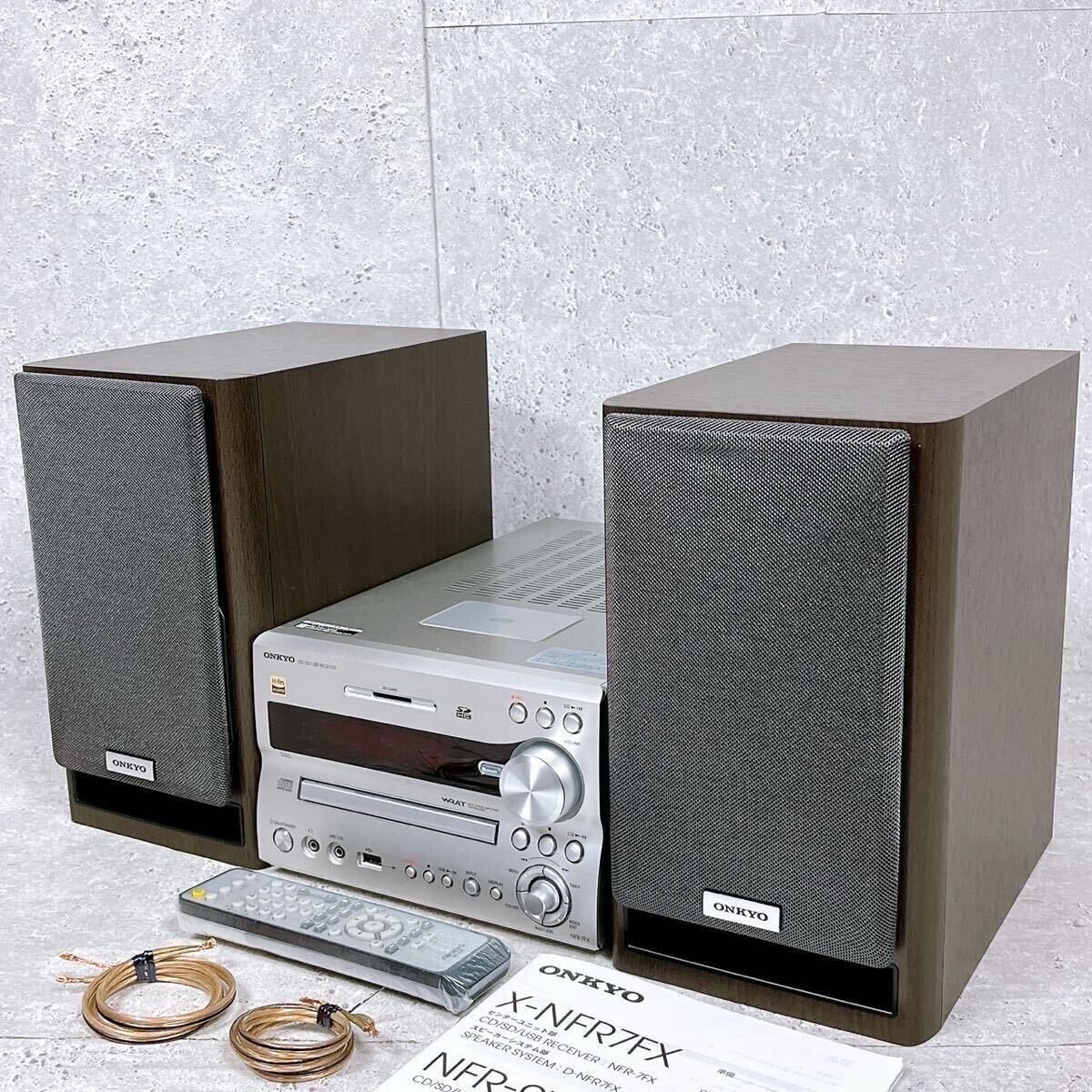 ONKYO ミニコンポ NFR-7TX オンキョー CD USB Bluetooth