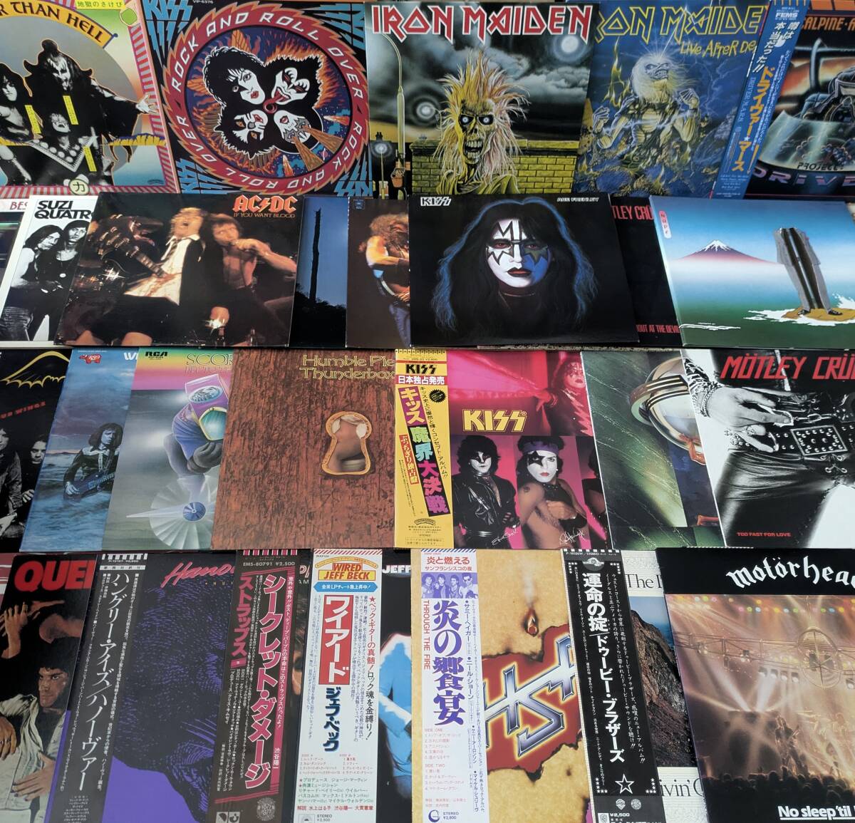 送料無料＆翌日配達もあり LPレコードまとめて大量セット/ハードロック