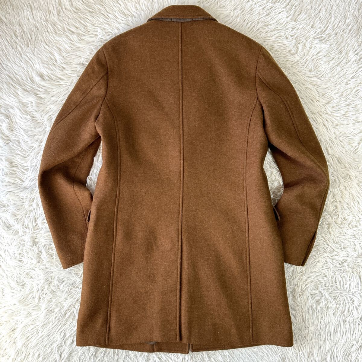 UNITED ARROWS チェスターコート ロングコート ウール メルトン 
