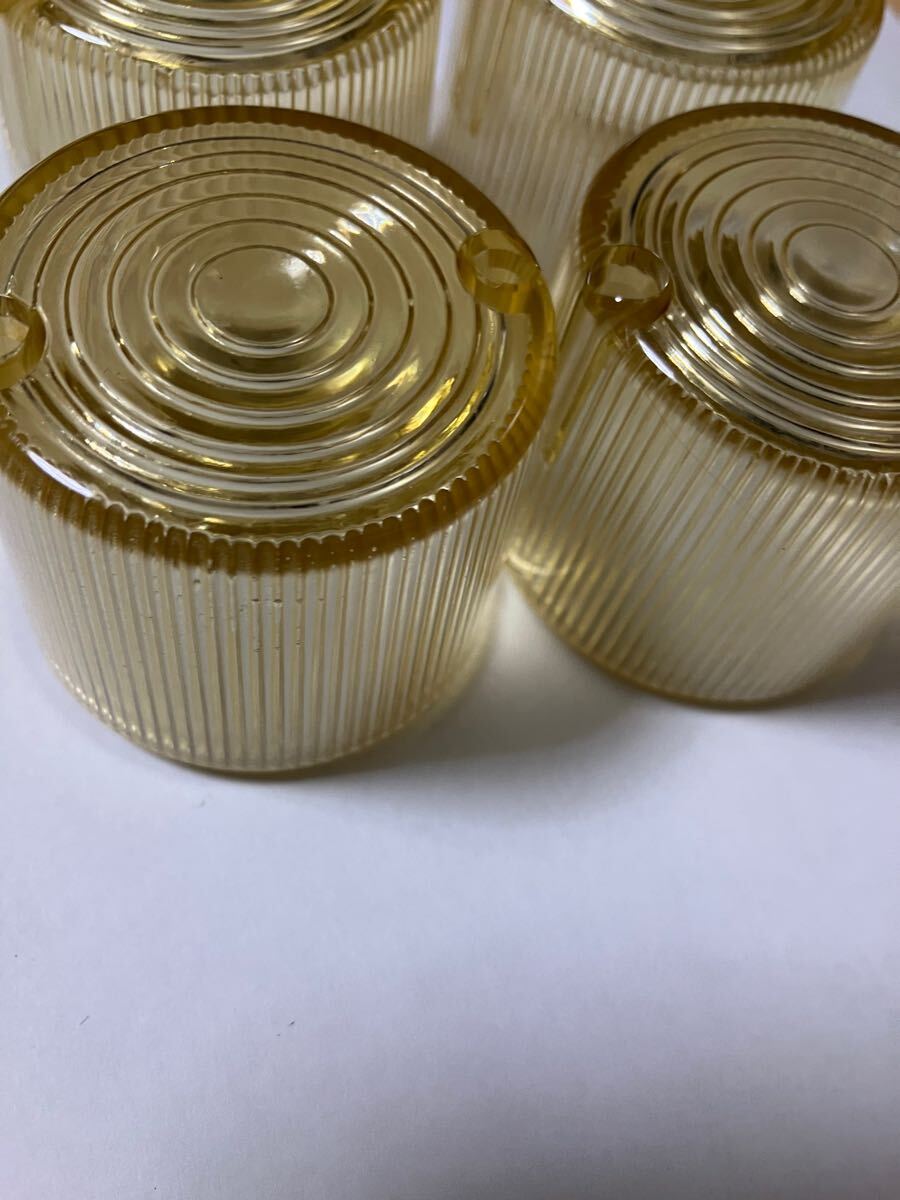 当時物 小麦色 茶黄ばみ デカ ヨーロピウインカーレンズ CB CBX CBR GSX GT FX Z2 Z1 XJ XJR CB250 CB400 GS400 MK2 750 400 250 BEET RPM_6