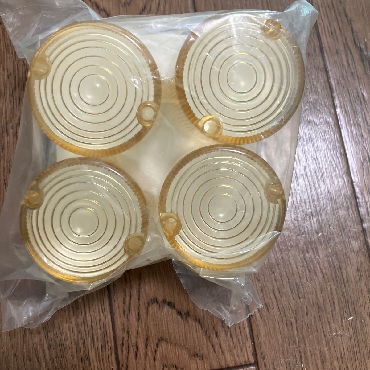 当時物 小麦色 茶黄ばみ デカ ヨーロピウインカーレンズ CB CBX CBR GSX GT FX Z2 Z1 XJ XJR CB250 CB400 GS400 MK2 750 400 250 BEET RPM_7