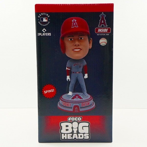 大谷翔平 Angels 17番　ボブルヘッド FOCO/フォコ BIG HEADS ロサンゼルス・エンゼルス ＃17 大谷翔平 打者
