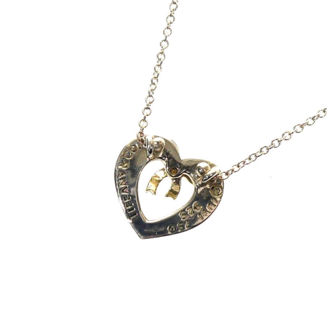 1円スタート 美品 TIFFANY＆Co. ティファニー ハートリボン ネックレス