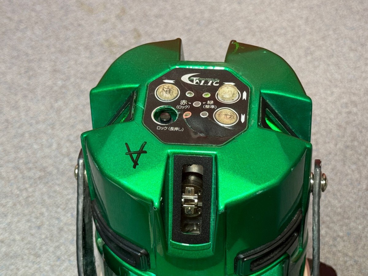 LTC テクノ販売 レーザー墨出し器 LTC-GX9001PD 墨出し器 グリーンレーザー ジャンク品 テクノ販売 プラチナグリーンレーザー LTC-GX9001PD LTC-GX9001PDの中古 プラチナグリーンレーザー墨出し器 LTC|レーザー墨出し器|ハードオフ公式通販オフモール