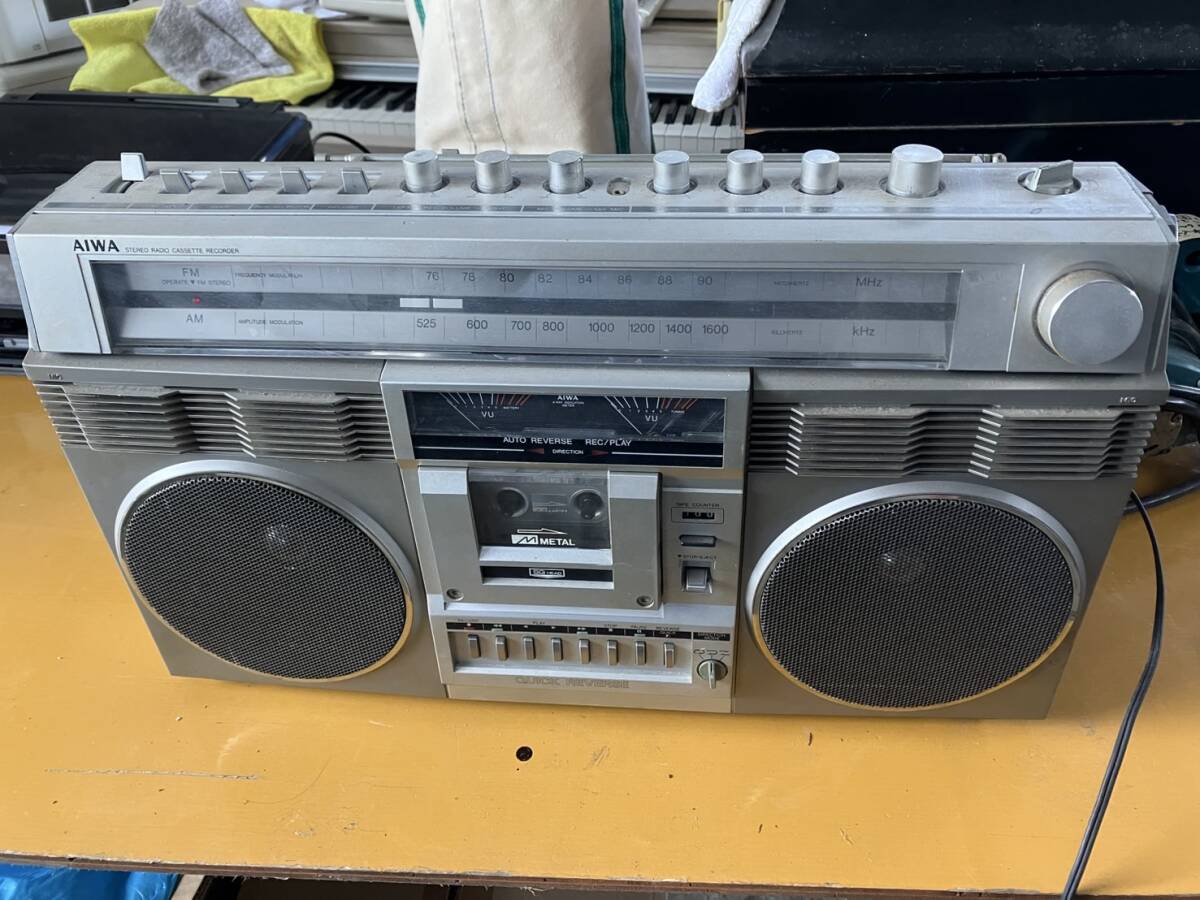 AIWA CS-85X ジャンク アイワ ラジカセ RECORDER ステレオラジオ 2026 