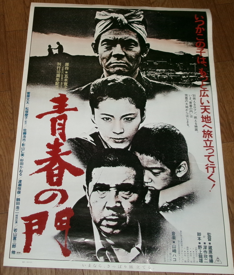 古い映画ポスター「青春の門」 菅原文太 松坂慶子(映画)｜売買された