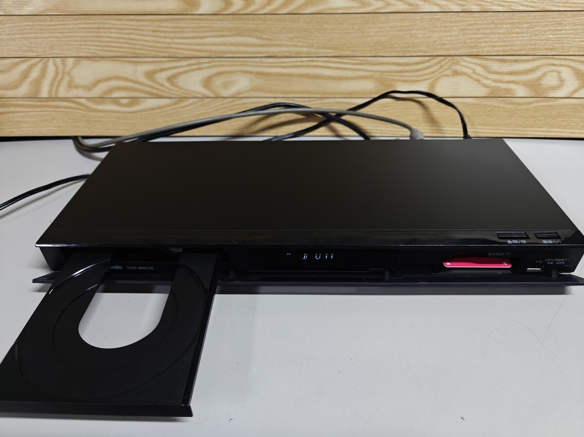 ★安心！整備品、低発熱モデル★ 静か！Panasonic ★DMR-BRS520 ★ 15倍録画★スカパー!HD、外付けHDD★3D対応 ★ 高年式2016（6301）