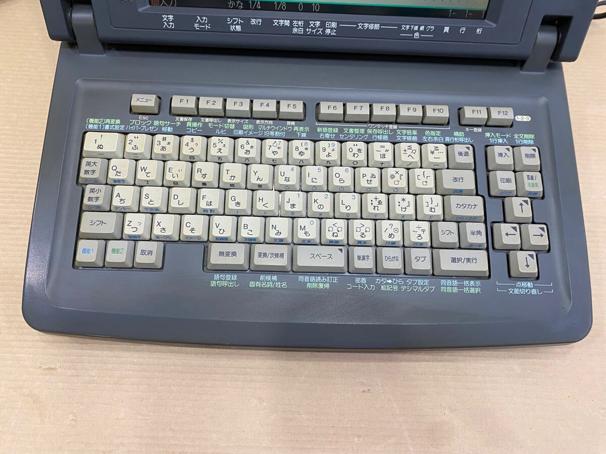 Toshiba JWR2 パーソナルワープロ TOSHIBA 東芝 パーソナルワープロ JW-V980(ワープロ専用機)｜売買され