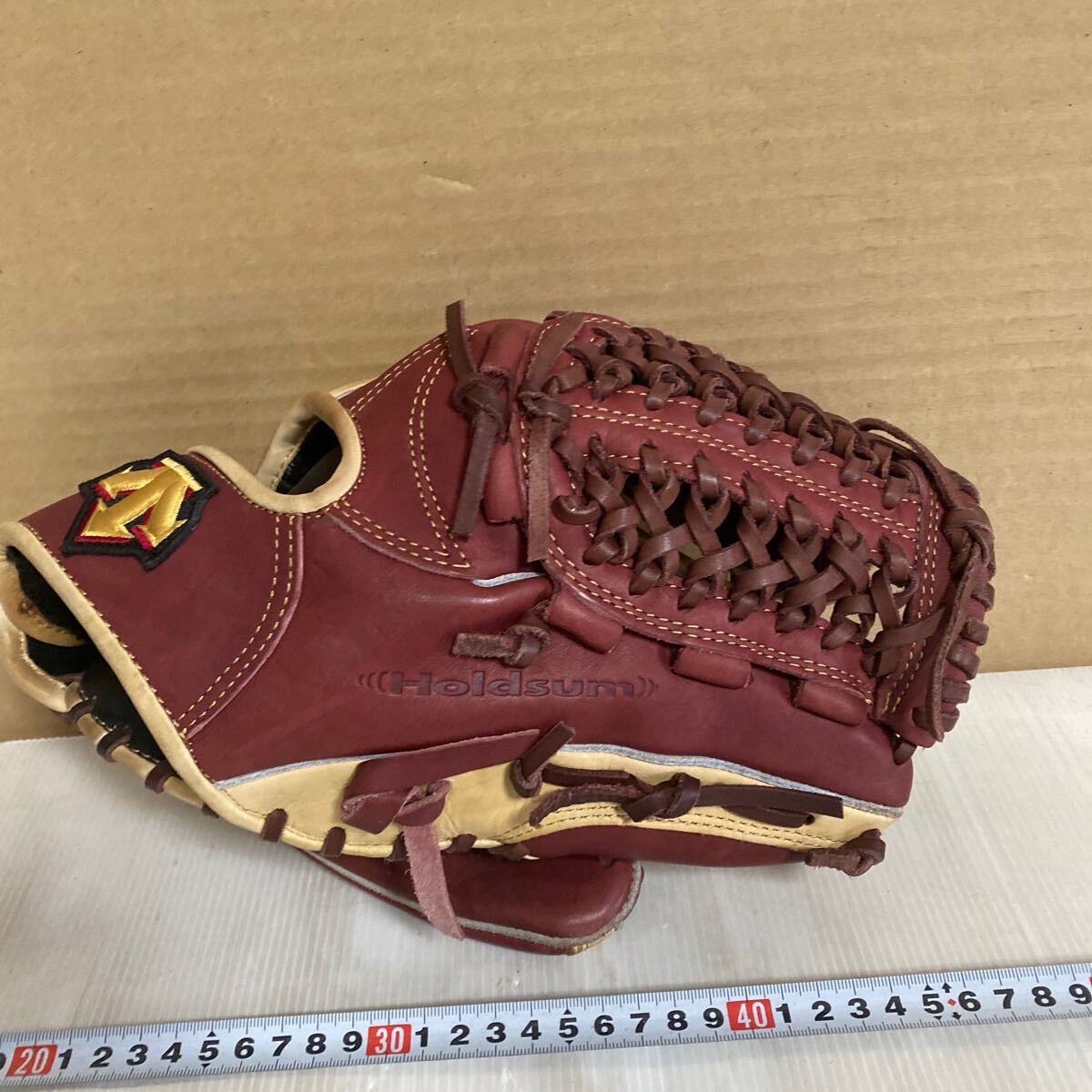 グローブ DESCENTE DNG-AC6420 Holdsum 日本製 中古 野球道具 中古 