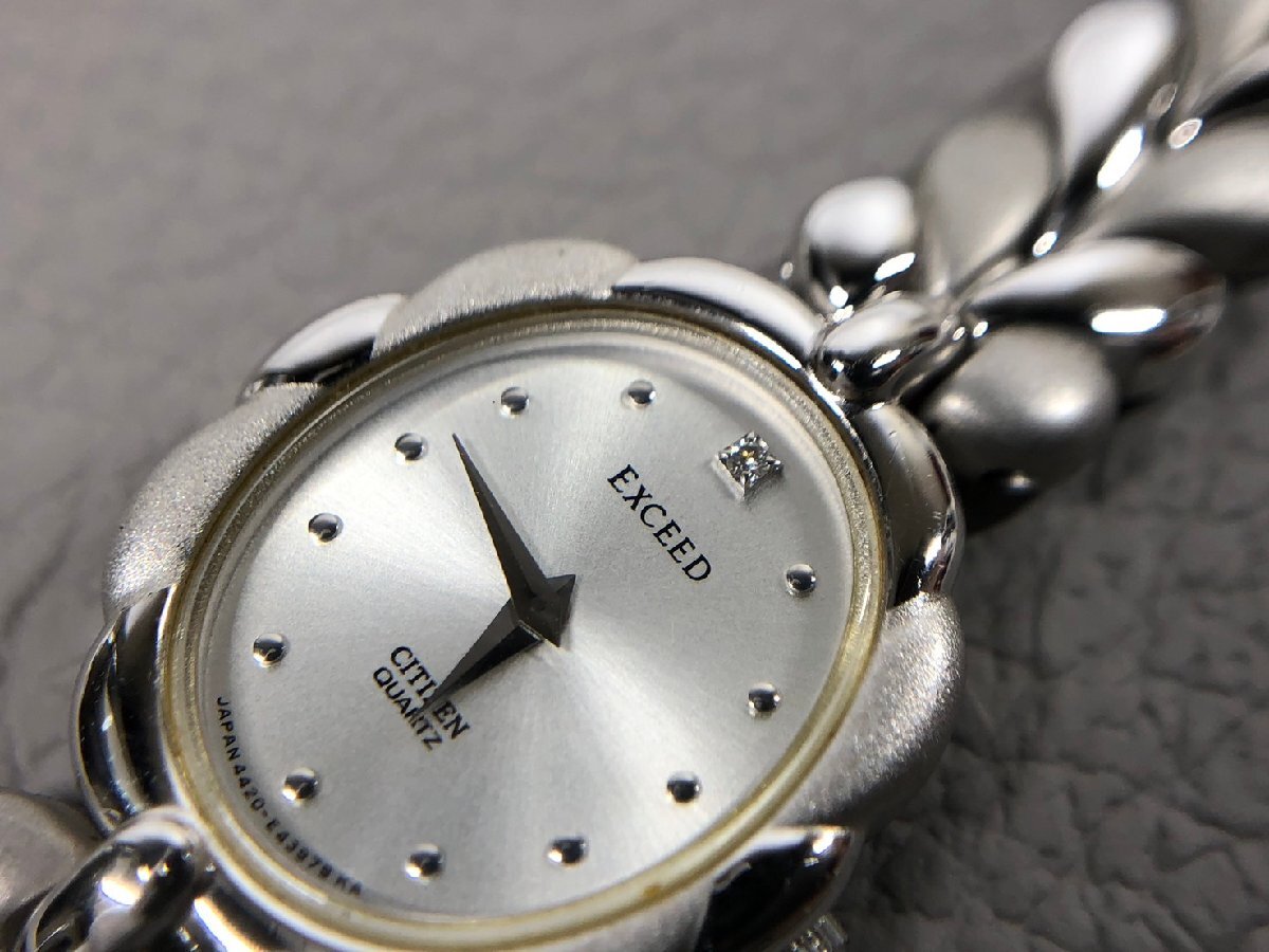 ☆ CITIZEN シチズン EXCEED エクシード 4420-E42193Y QZ クオーツ 