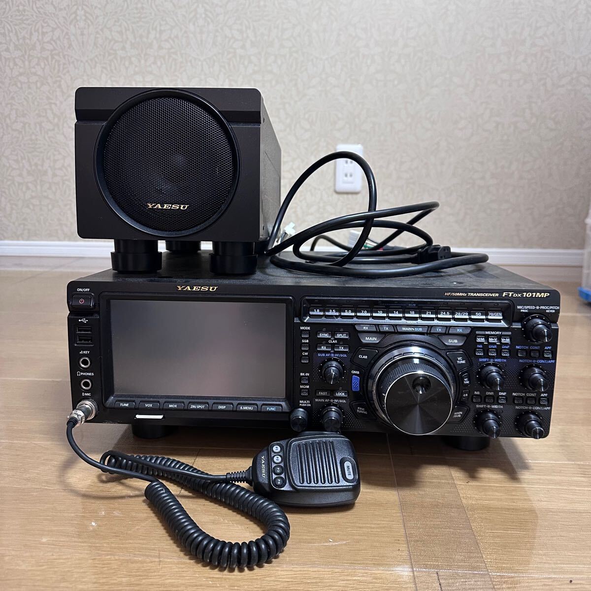 YAESU | - HF⁄50MHz FTDX101MPを試して YouTuberももすけのブログ 200W