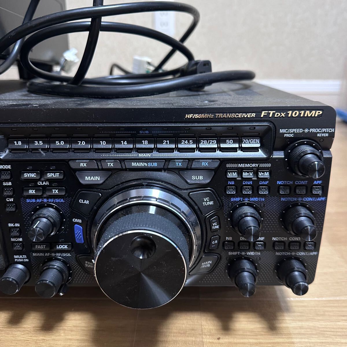 YAESU | - HF⁄50MHz FTDX101MPを試して YouTuberももすけのブログ 200W