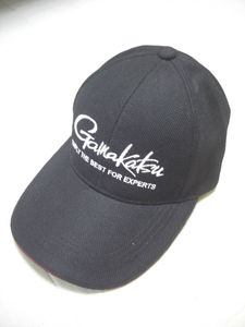 ★未使用・非売品・新品★がまかつ　キャップ　帽子★フリーサイズ・ブラック★ダイワ・