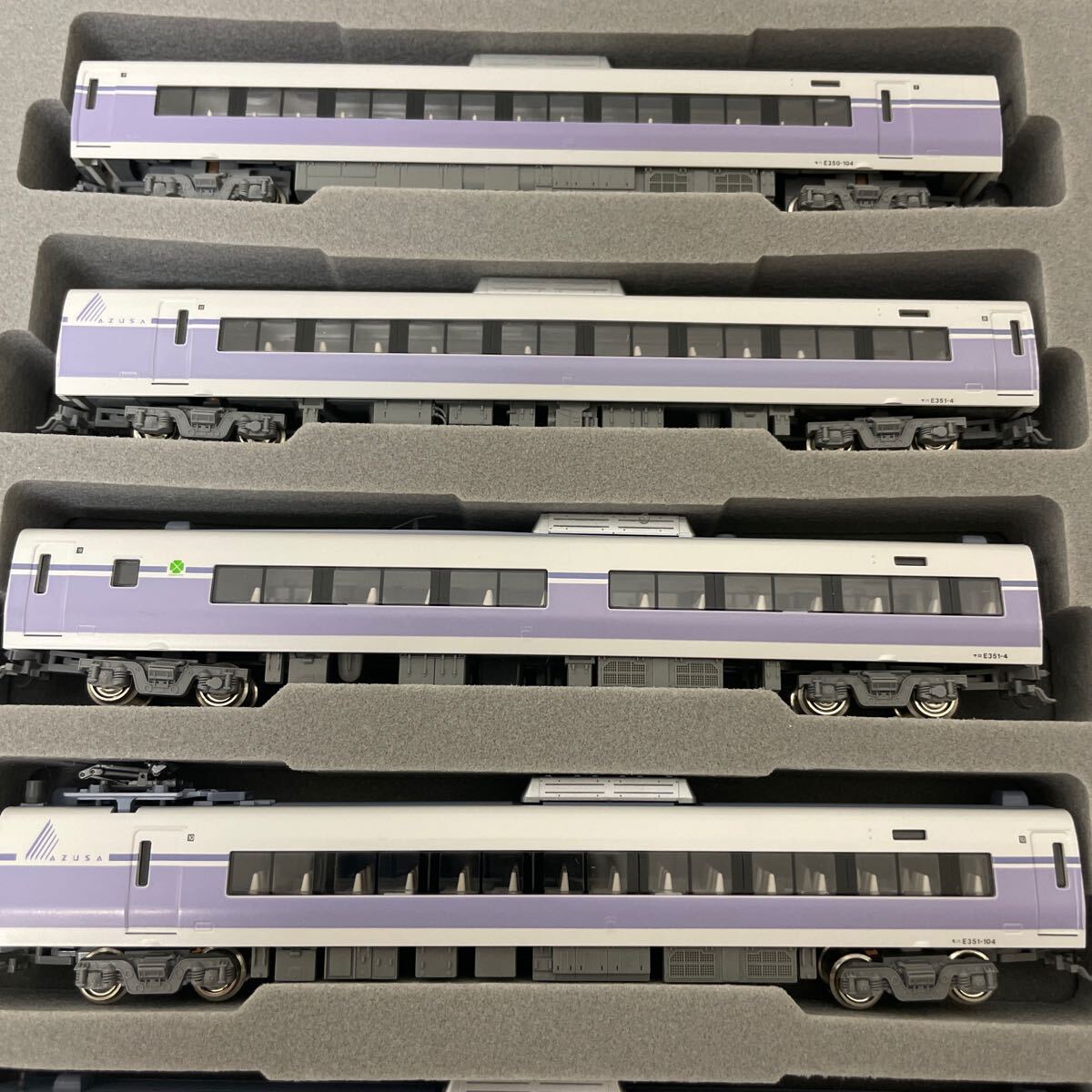 カトー E351系特急電車「スーパーあずさ」 8両基本セット 10-358 Nゲージ 鉄道模型 KATO 250112T05 KATO 10-358 E351系 スーパー あずさ 管30259KATO