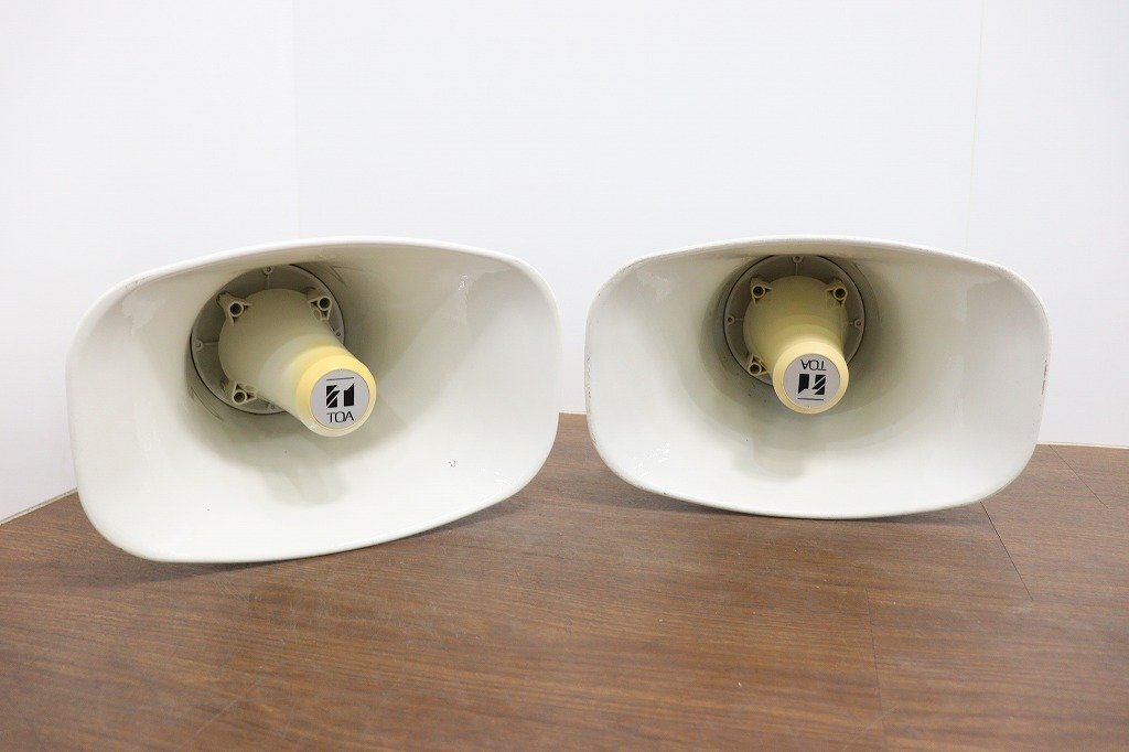 J2399◆TOAcorporation◆車載用ホーン◆スピーカー2台セット◆動確済◆30W◆109db(1W.1ｍ)◆SC-730A_2