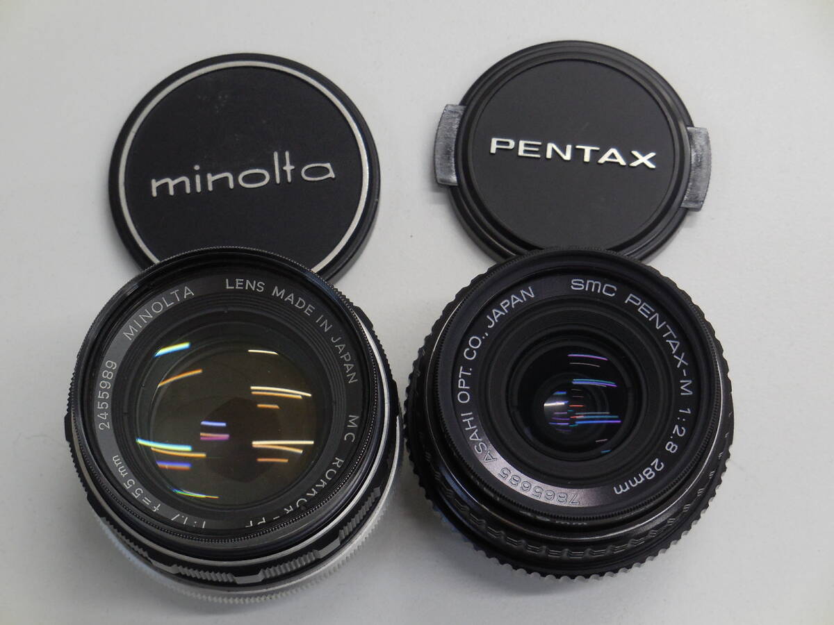 カメラ レンズ 10点 おまとめ 動作未確認 ジャンク MINOLTA SIGMA PENTAX 等_8