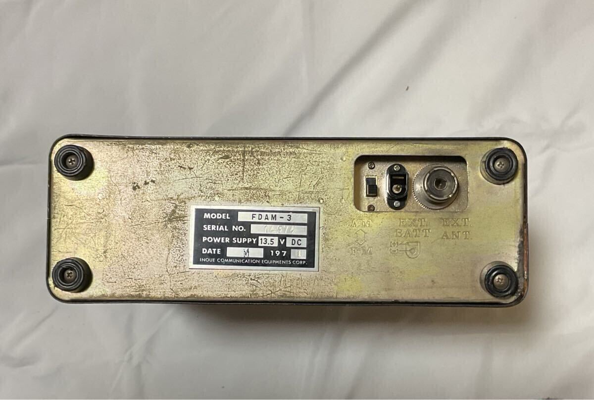 I.C.E VHF TRANSCEIVER FDAM-3 AM/FM 6mトランシーバー 【ジャンク】_3