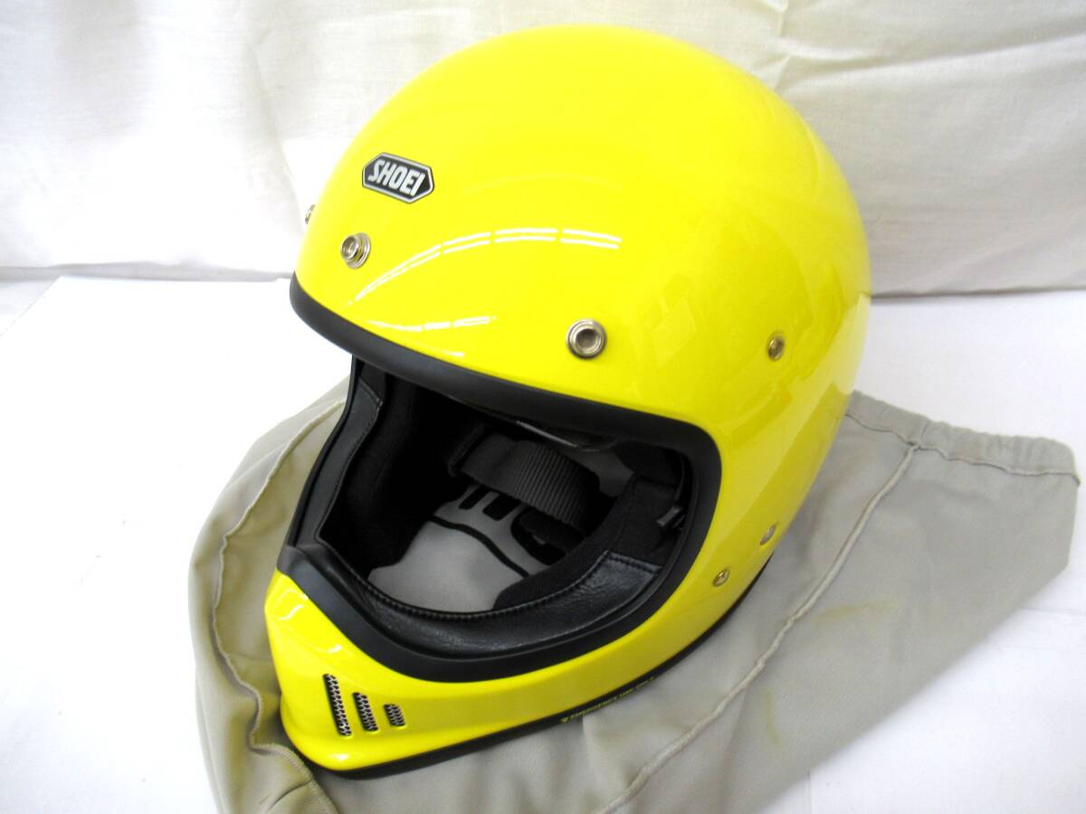 SHOEI EX-ZERO ブリリアントイエロー L(59CM) ショウエイ イーエックス