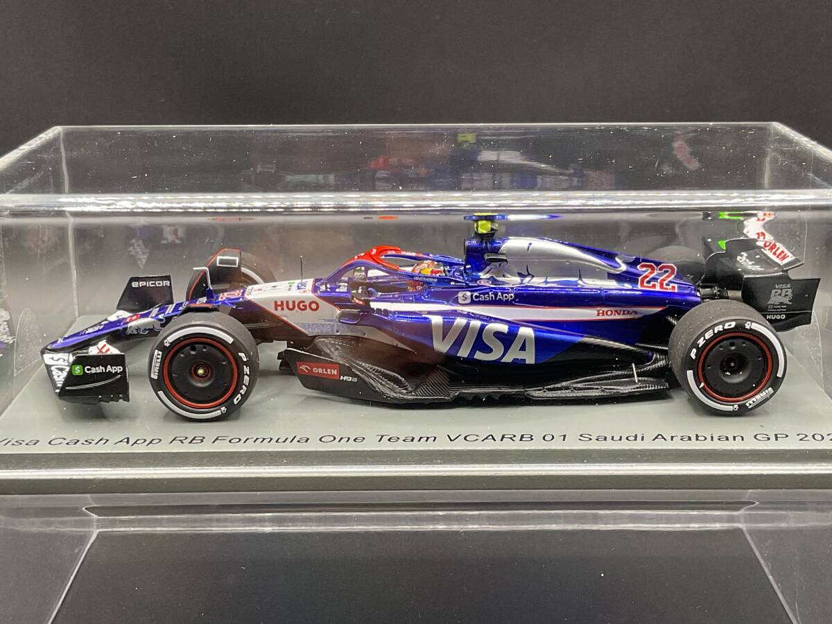 1/43 スパーク VCARB 01 サウジアラビアGP 2024 #22 角田裕毅
