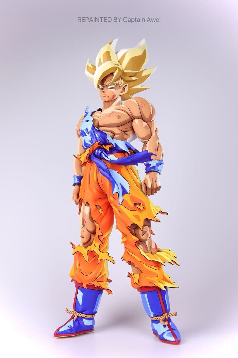ドラゴンボールフィギュア 伝説の超サイヤ人 孫悟空 リペイント