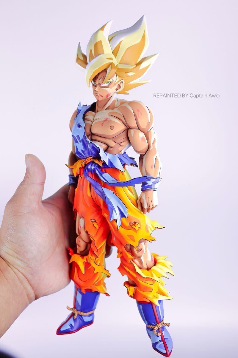 ドラゴンボールフィギュア 伝説の超サイヤ人 孫悟空 リペイント