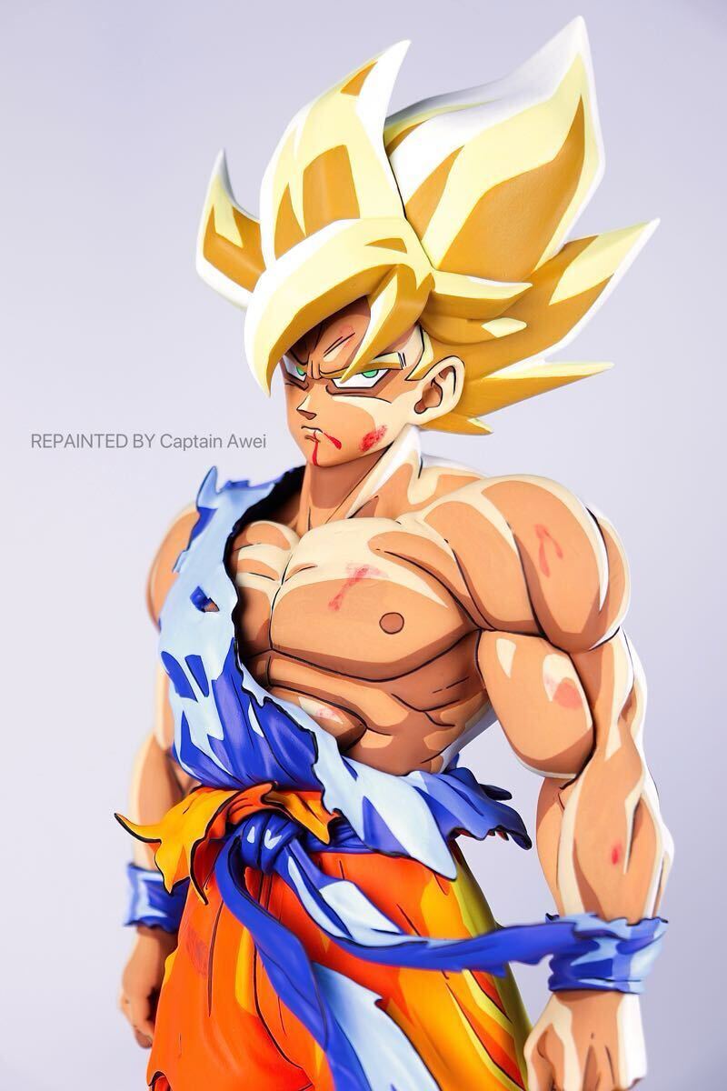 ドラゴンボールフィギュア 伝説の超サイヤ人 孫悟空 リペイント