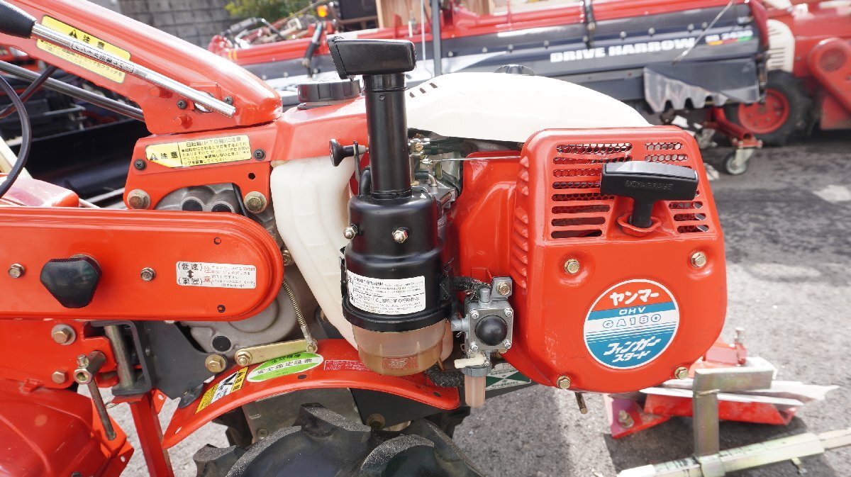 富山 ヤンマー 中古 耕うん機 管理機 MK7 (2) 6.2馬力 歩行型 耕幅400 