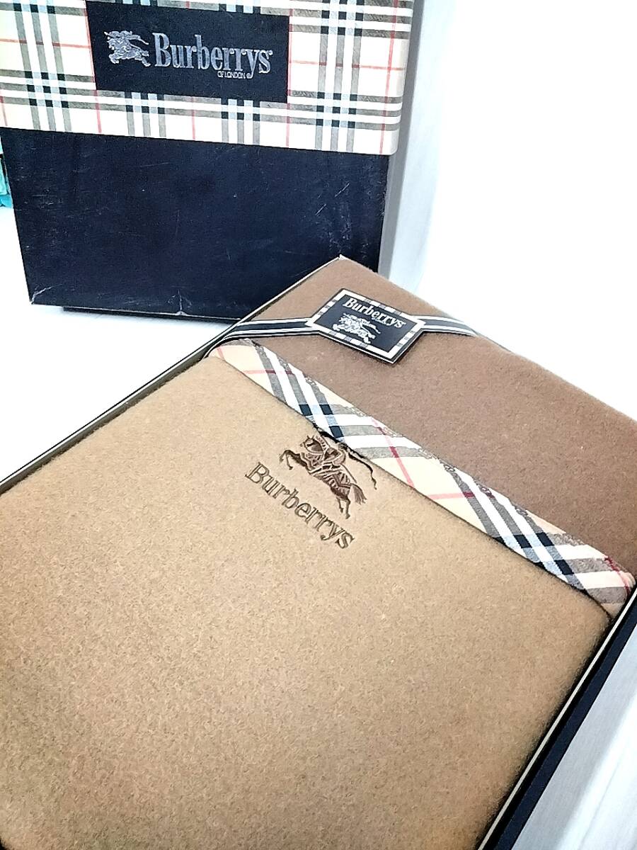 Burberrys バーバリーズ Burberry バーバリー ウール 毛布 woolen