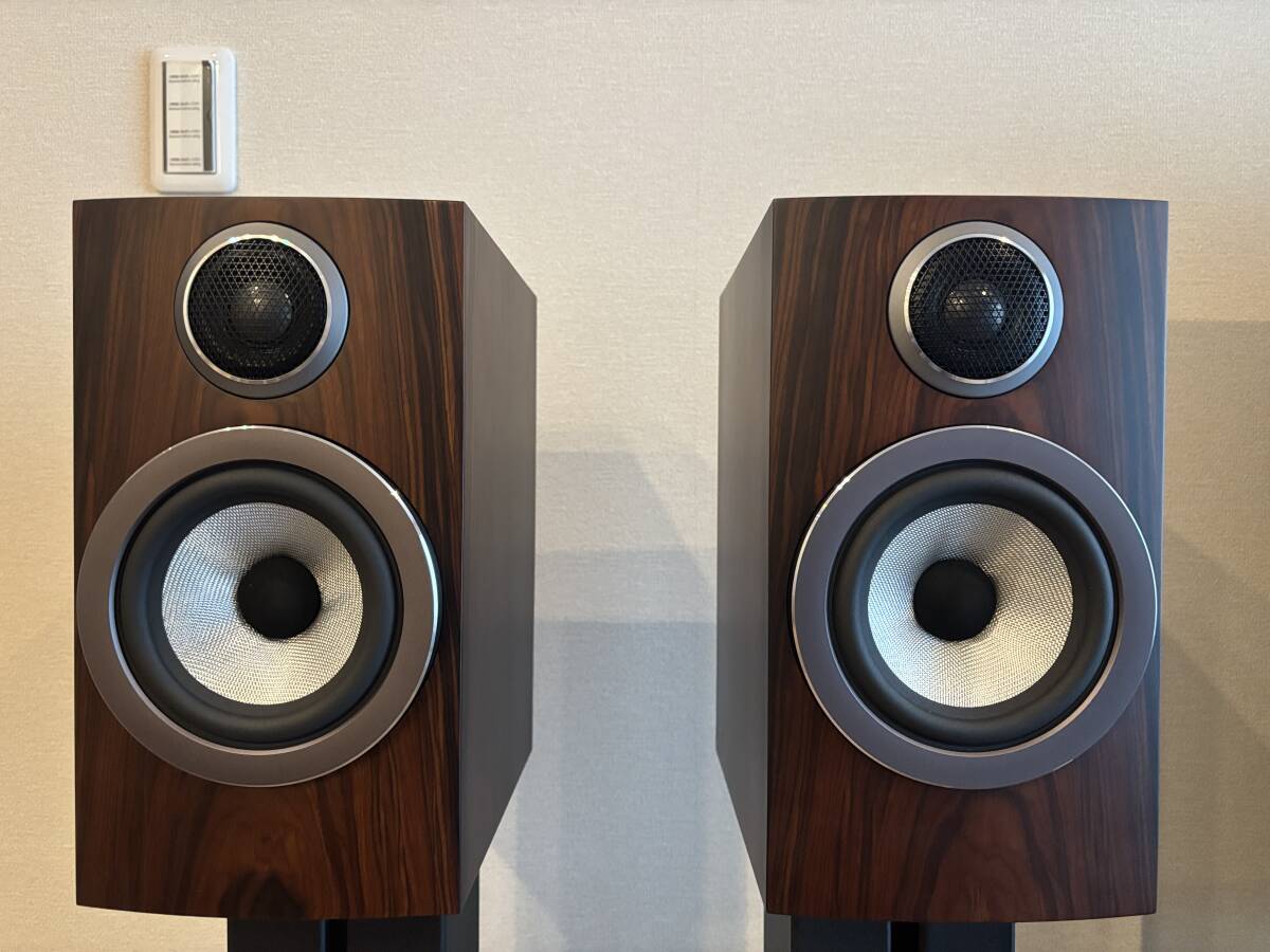 Bowers & Wilkins 707S3 スピーカーペア モカ 美品 B&W 707 S3