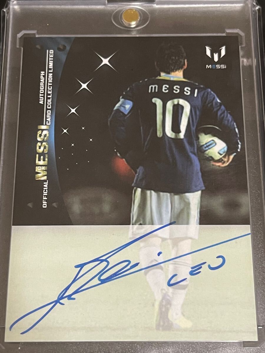 ☆リオネル メッシ Lionel Messi ICONS on card auto サイン