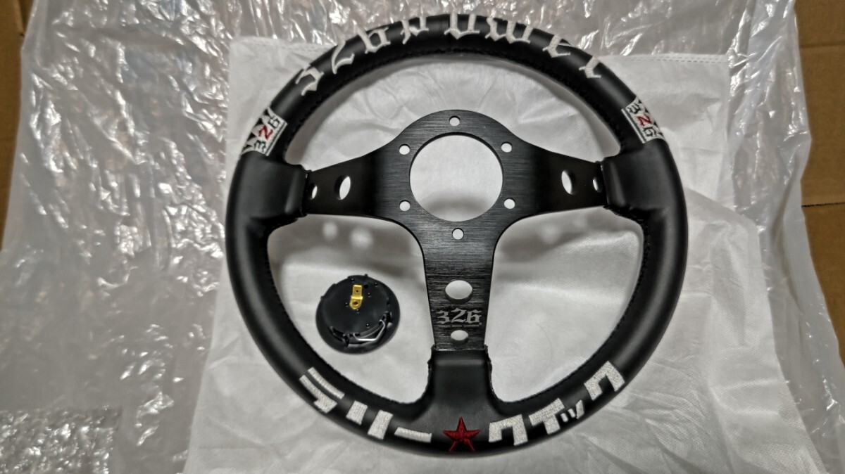 ラリークイック　ステアリング トチ狂/トチ狂レーシング ステアリング ディープコーン ドリフト 社外 ハンドル ステアリング _3