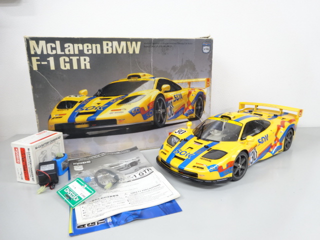 京商★綜警マクラーレン  F-1 GTR スーパーテンFW-04★未組立 希少 KYOSHO 京商 Mclaren マクラーレン BMW F-1 GTR Super Ten GP FW