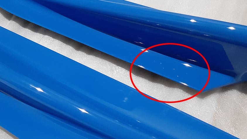 【訳アリ】86（ZN6）TRD フェンダーフィン ブライトブルー 仮付けのみ トヨタ86(ZN6系)用フェンダーフィン BRZ Line)エアロ トヨタ86[ZN6前期 訳アリ86（ZN6）TRD フィンの通販