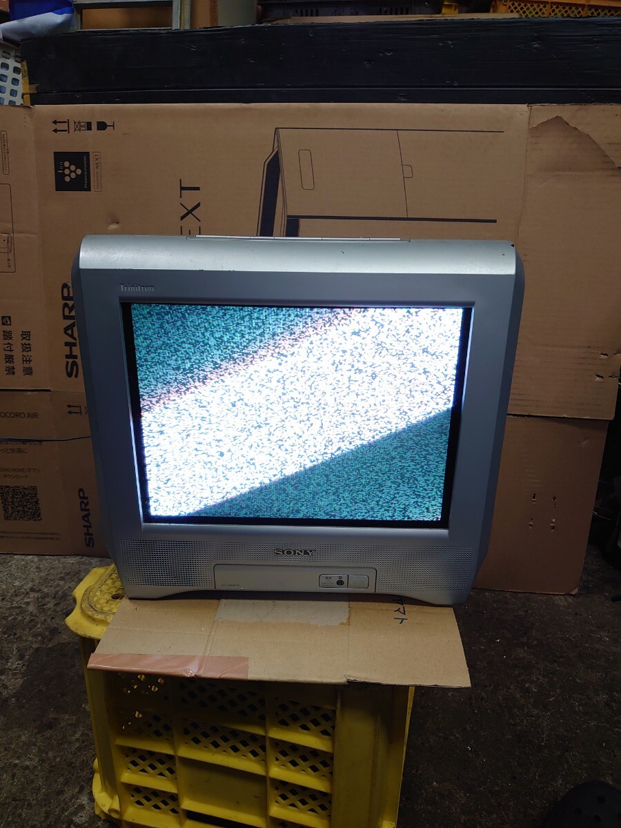 SONY テレビ KV14MF75 Trinitron トリニトロン ブラウン管(ブラウン管