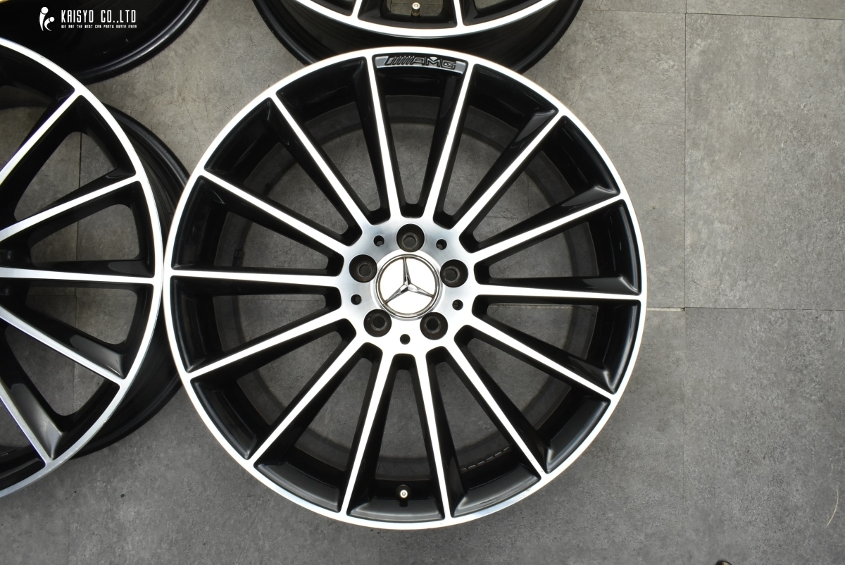 【正規品】メルセデスAMG W213 Eクラス E43 純正 20in 8J +20 9J +49 PCD112 4本セット A2134013900 A2134012300 ベンツ C257 CLSクラス